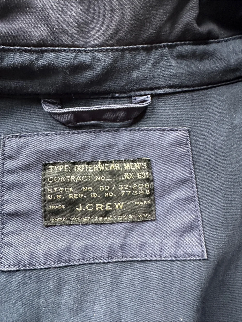 J. Crew Mechanic Field Jacket - Sample very rare